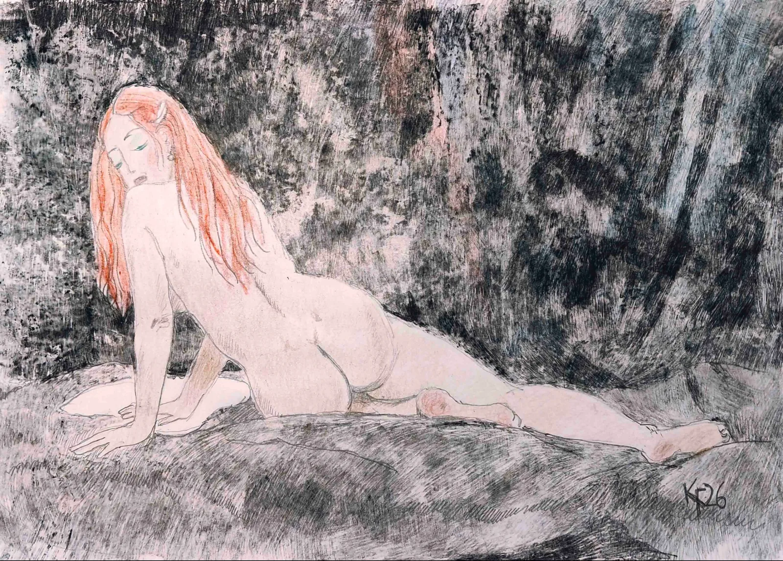 Картина «Катя» — Галина Кара, Другое, аукцион Artstore