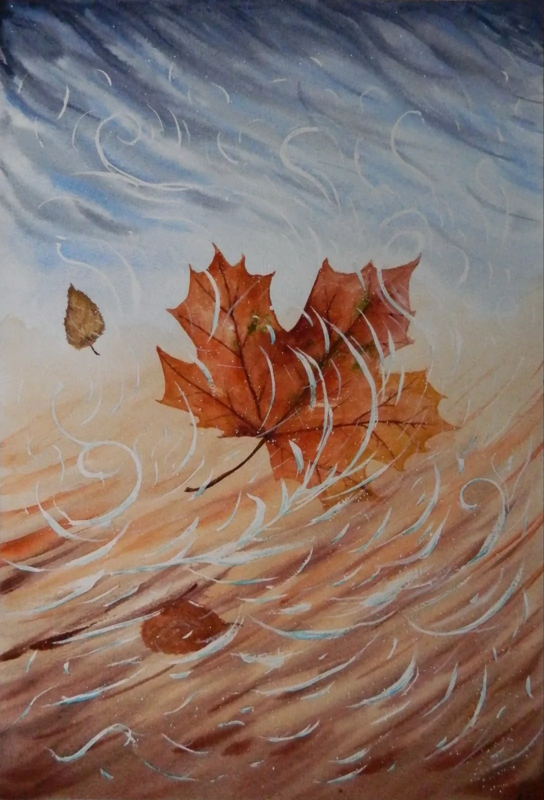 Картина «Осенний танец в преддверии зимы» — Иван Серов, Другое, аукцион Artstore