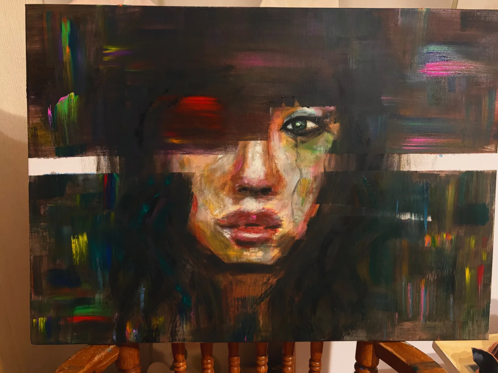 Картина «Портрет акрил» — Дарья Д, Портрет, аукцион Artstore