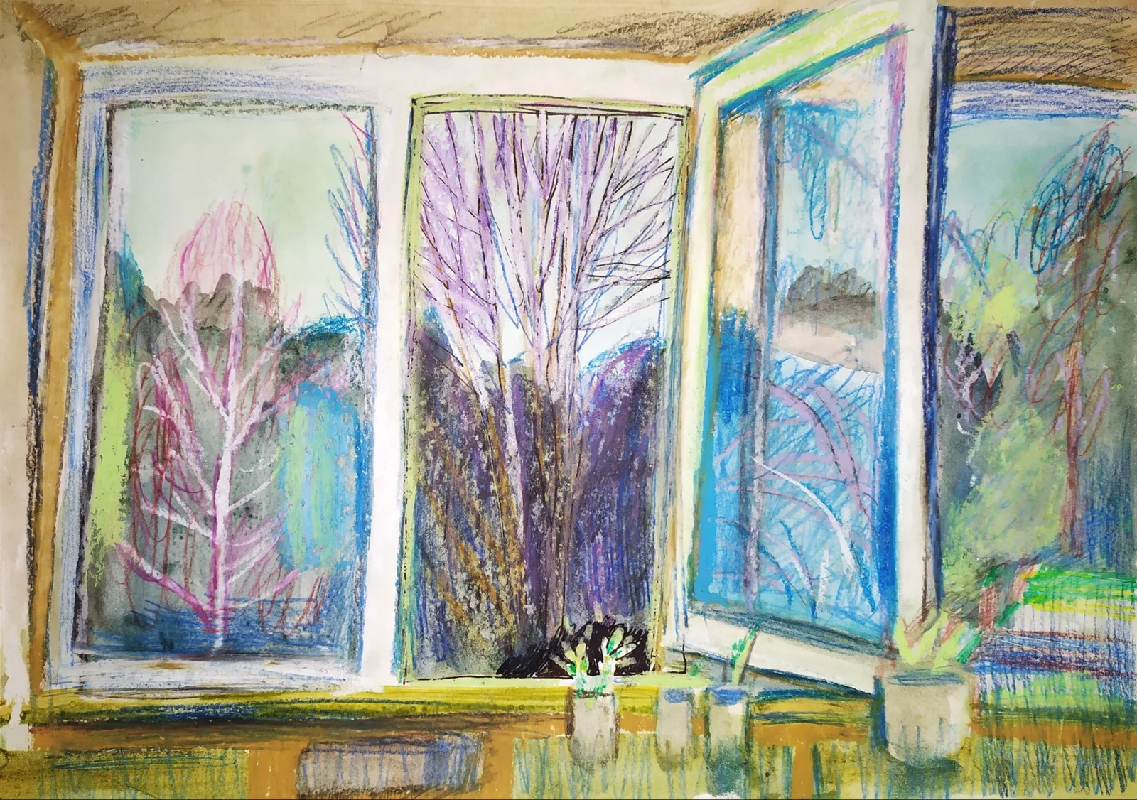 Картина «Дыхание весны» — Оксана Нагорская, Пейзаж, аукцион Artstore