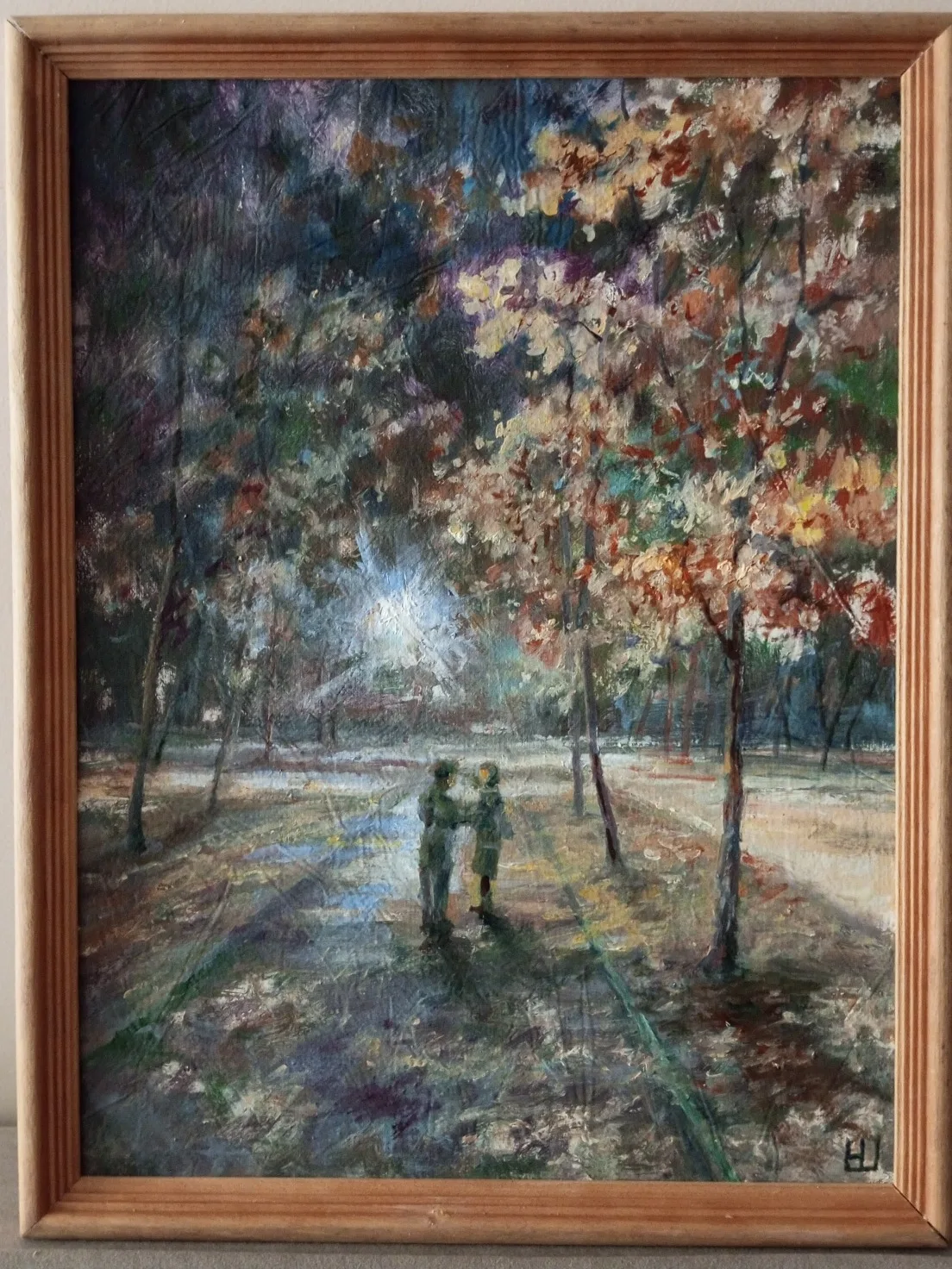 Картина «Темные аллеи» — Надежда Шацкая, Городской пейзаж, аукцион Artstore