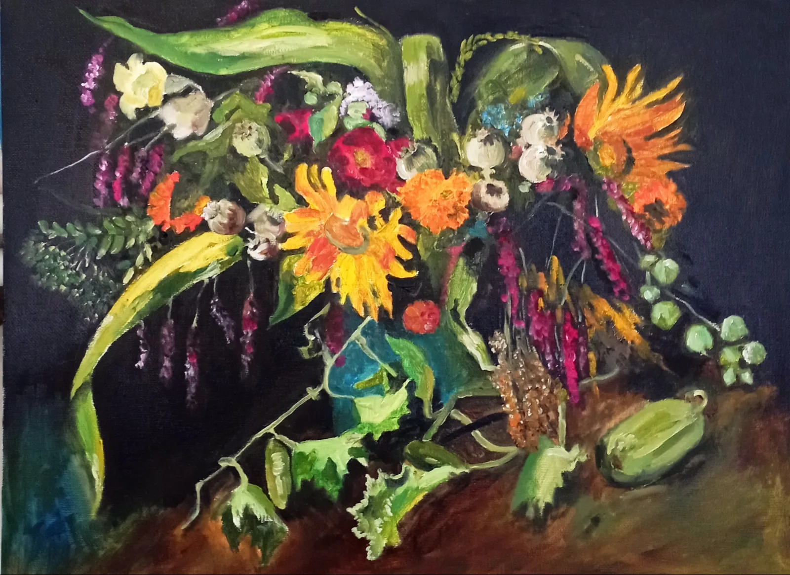 Букет. По мотивам Маковского