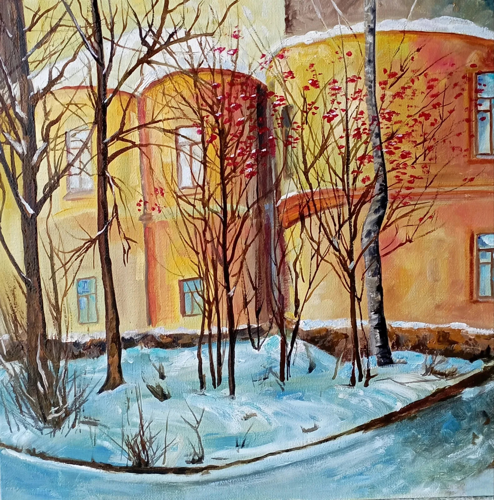 Провинциальный дворик.