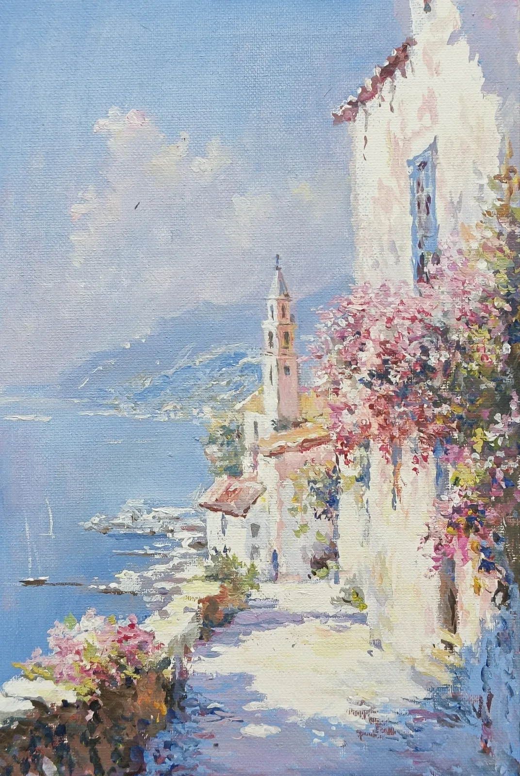 Картина «"Дыхание моря"» — Евгений Соколов, Пейзаж, аукцион Artstore