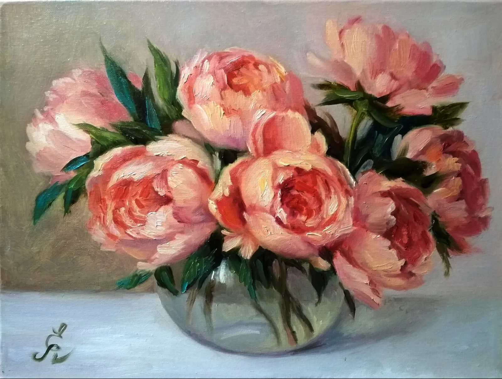Картина «"Букет весны"» — Елена Лаушкина, Натюрморт, аукцион Artstore