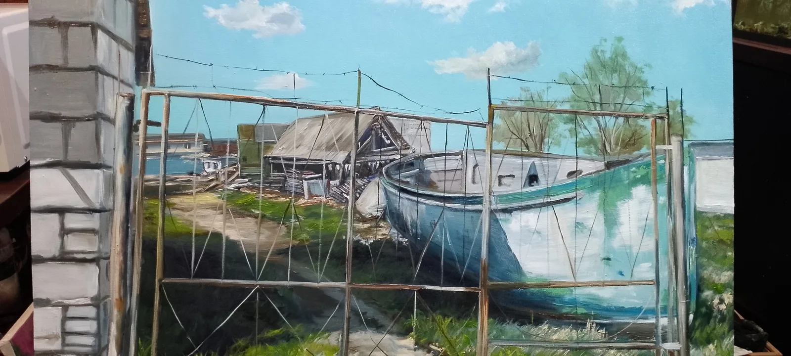 Картина «Пирс в г. Мамоново» — Дмитрий Николаевич, Пейзаж, аукцион Artstore