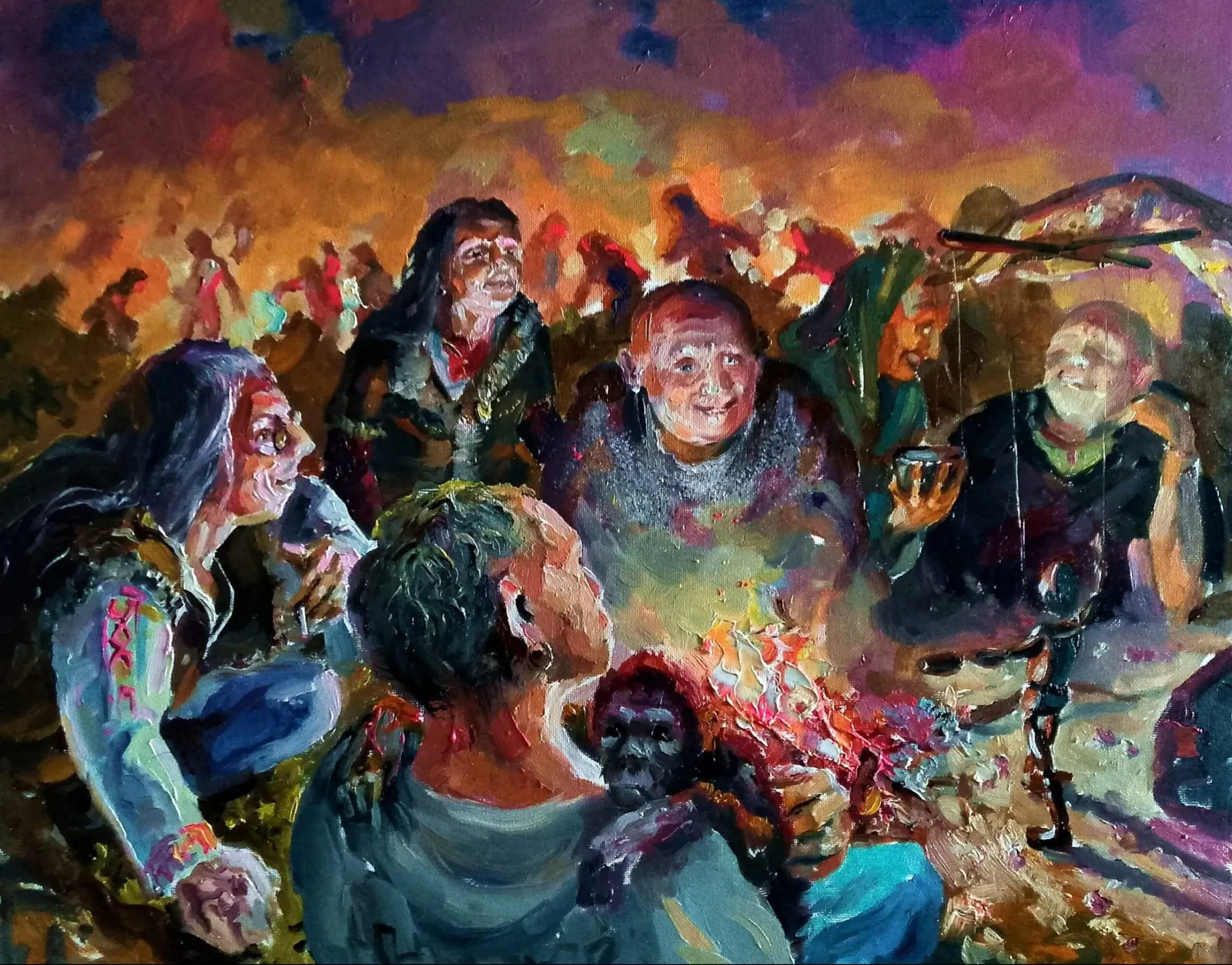 Картина «"Игрушка"» — Роман Голосной, Жанровая живопись, аукцион Artstore
