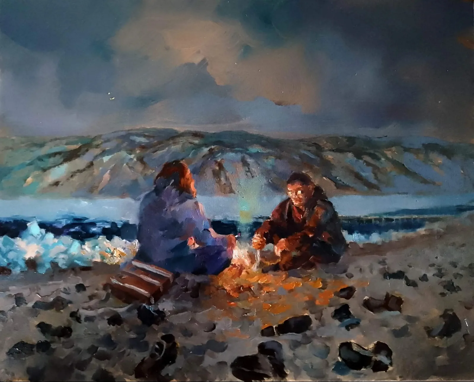 Картина «"Ольхон"» — Роман Голосной, Жанровая живопись, аукцион Artstore