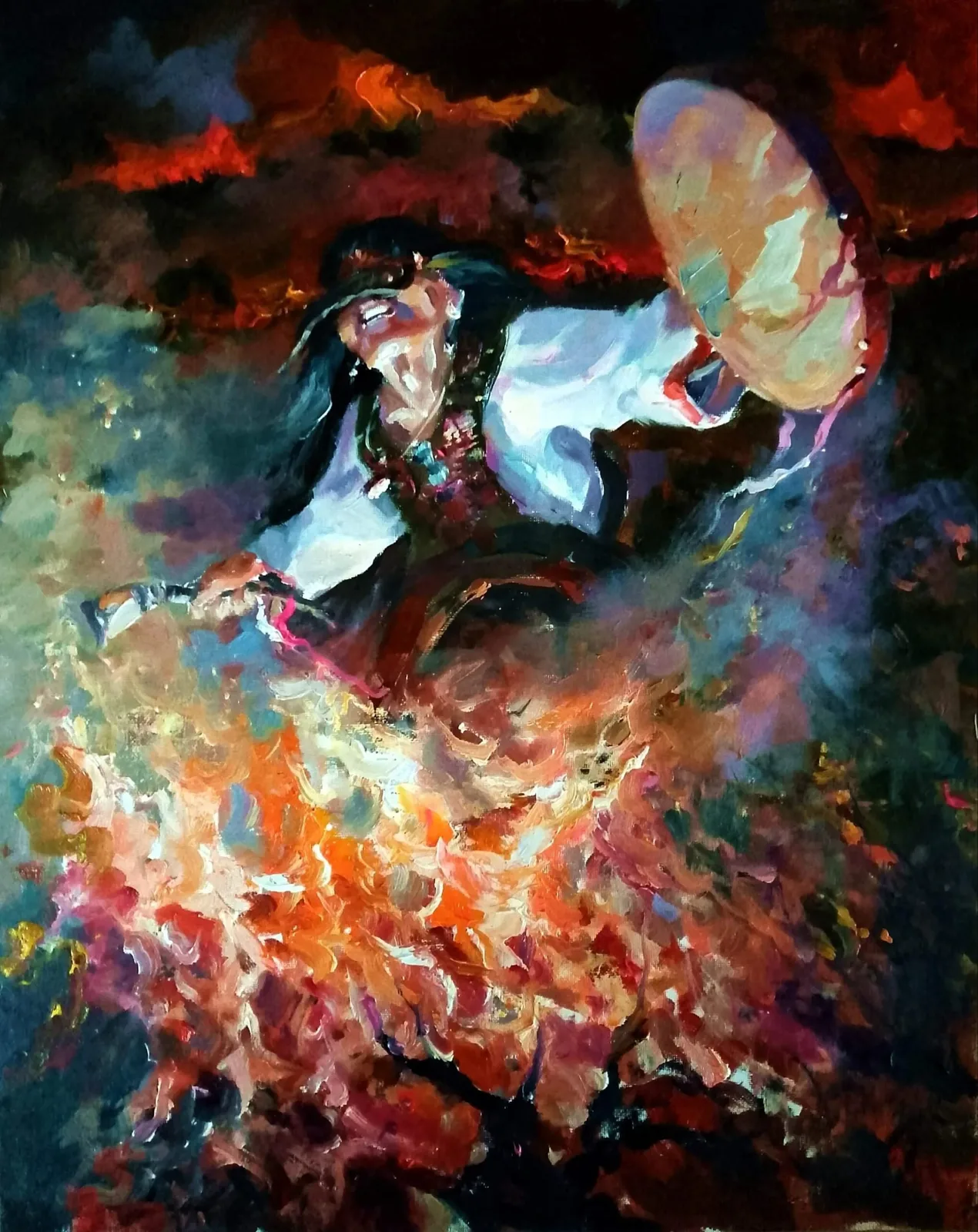 Картина «"Шаман"» — Роман Голосной, Жанровая живопись, аукцион Artstore