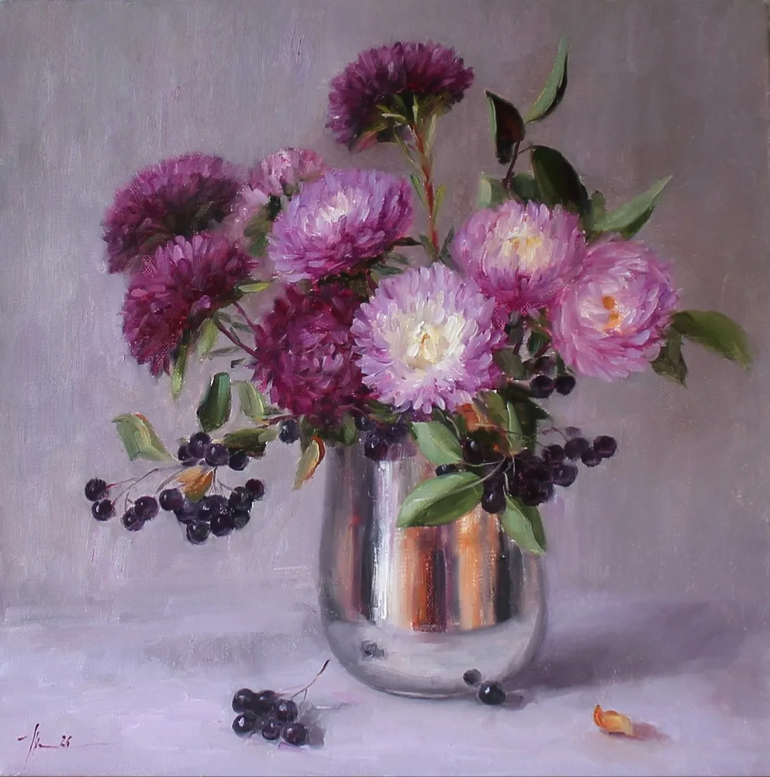 Картина «Сентябрь» — Марина Пирожникова, Натюрморт