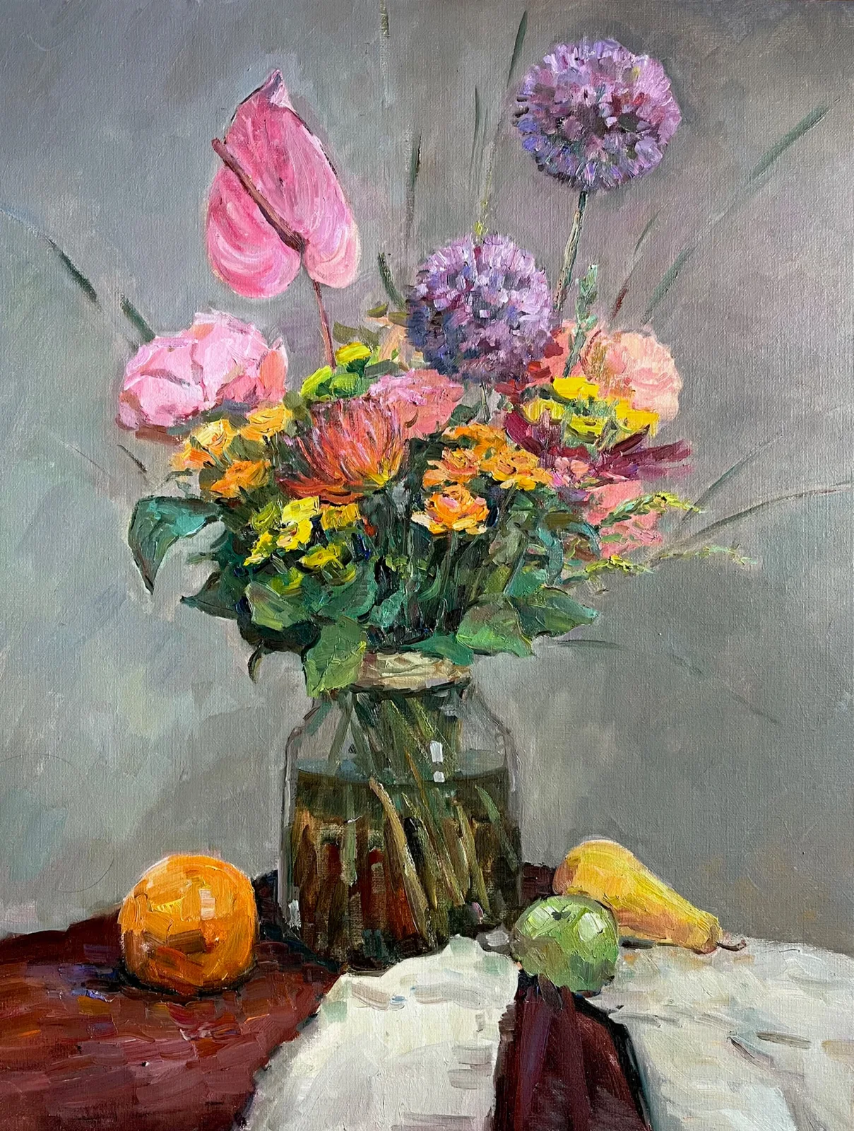 Картина «Букет» — Наталия Какорина, Натюрморт, аукцион Artstore