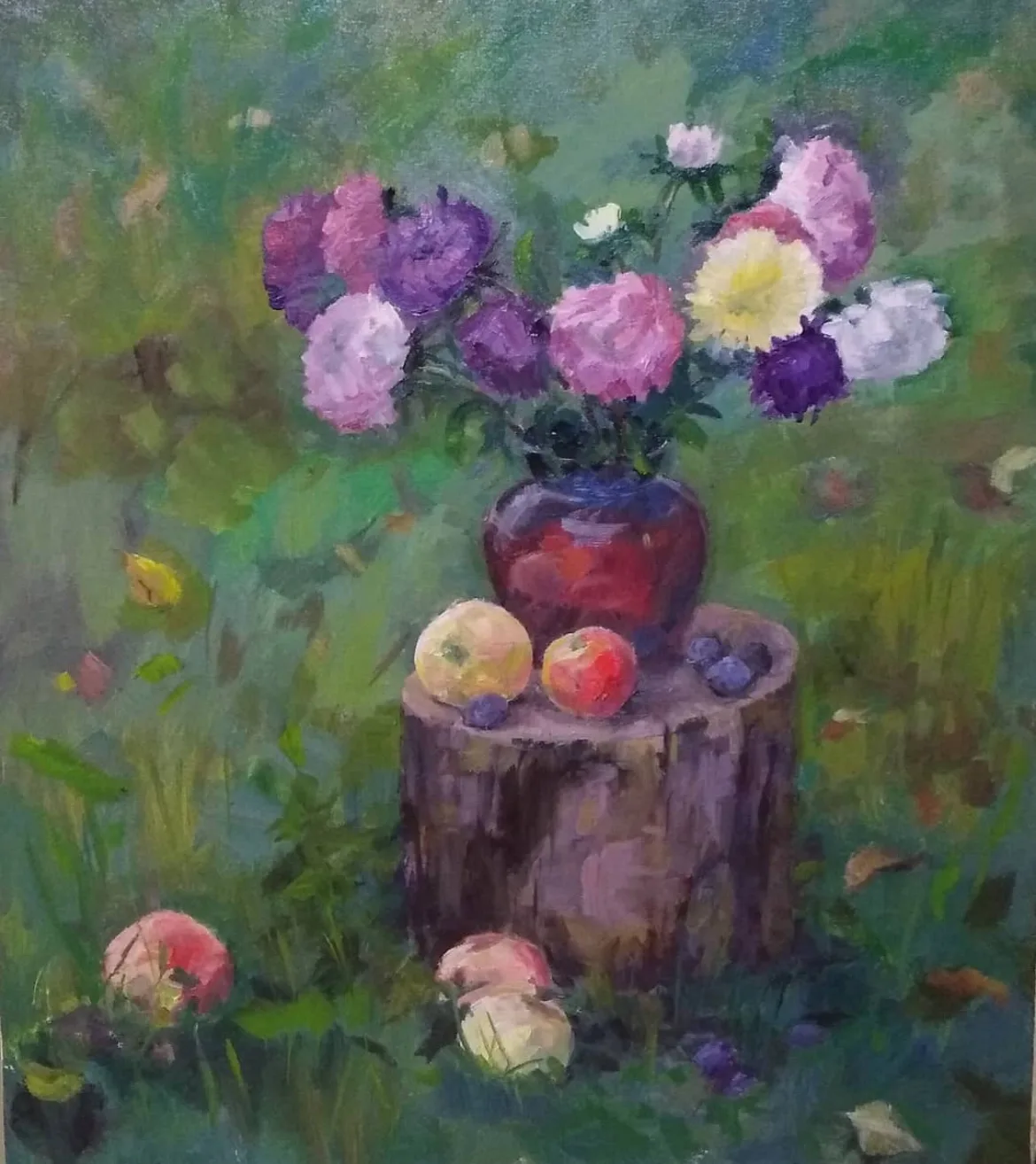 Картина «Осенний сад» — Наталия Какорина, Натюрморт, аукцион Artstore