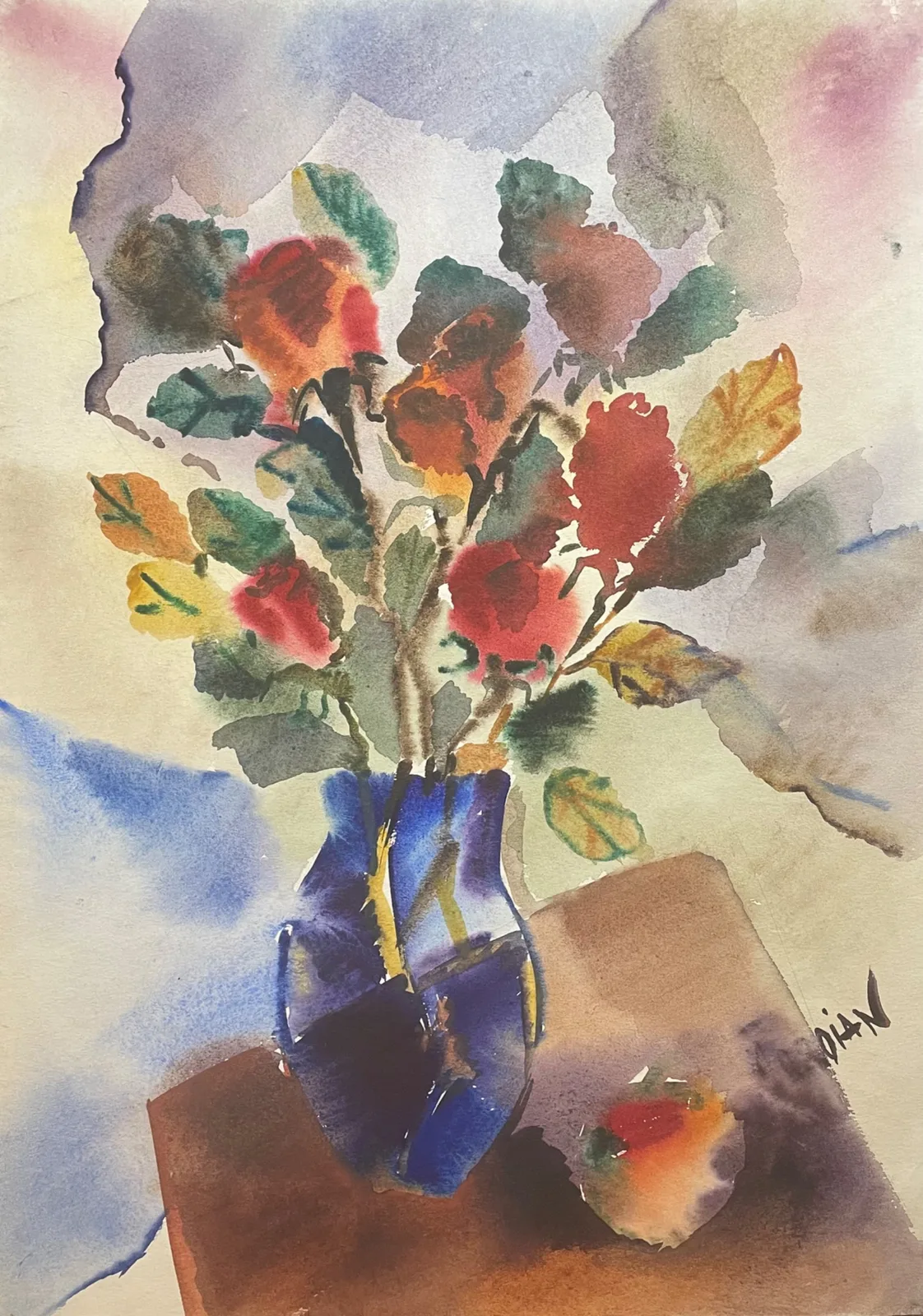 Картина «Розы» — Маша Казак, Натюрморт, Натюрморт с розами я написала в 2020 году, когда особенно остро чувствовала пот…