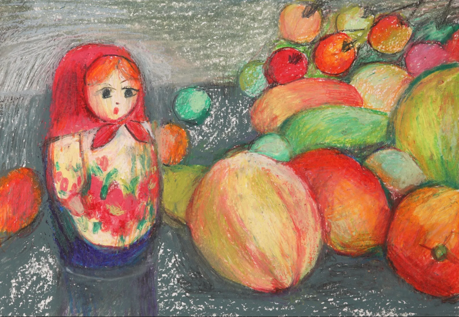 Серия "Матрешки". Тыквы