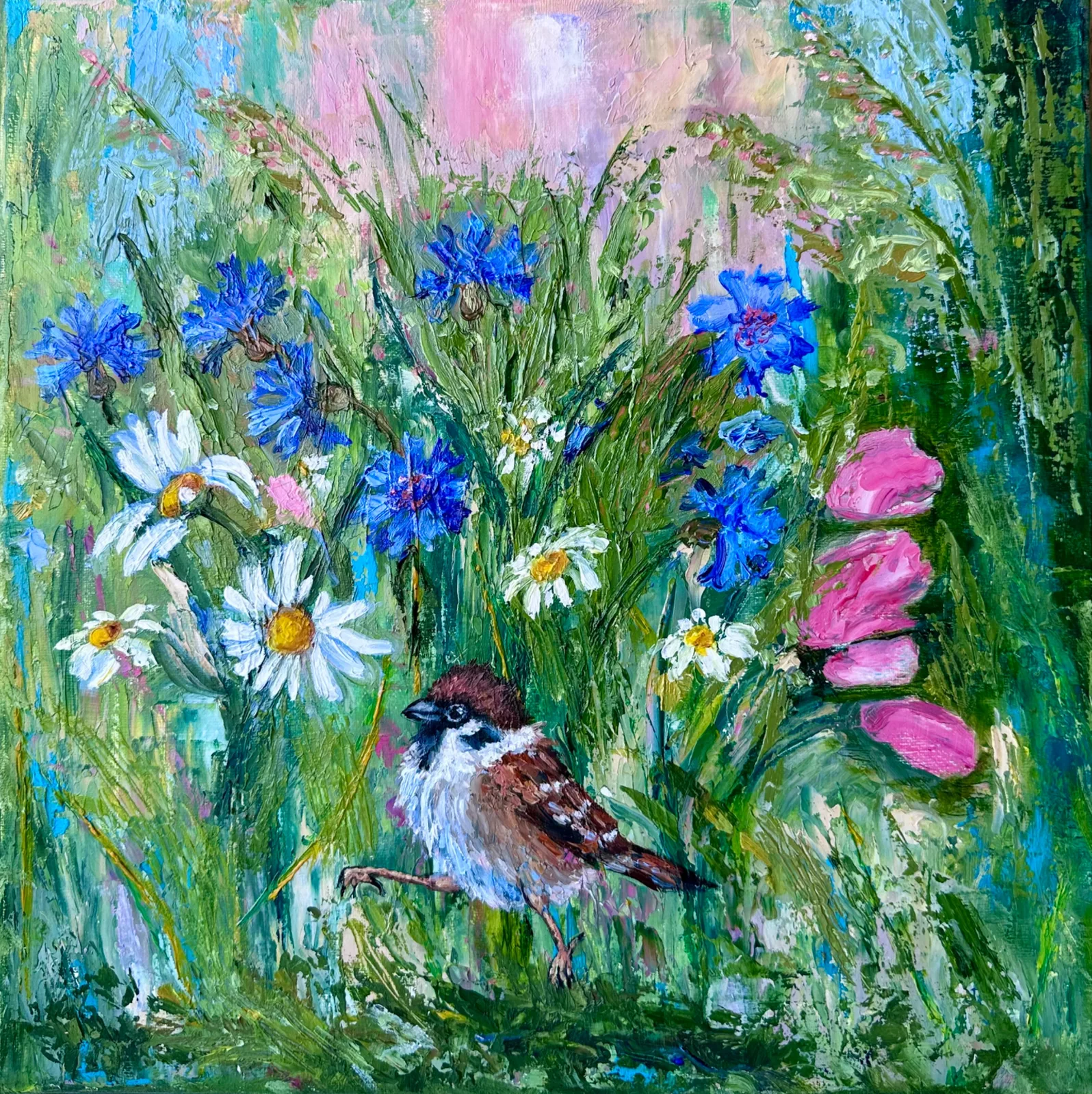 Картина «Утренний обход» — Светлана Бальникова, Анималистика, аукцион Artstore