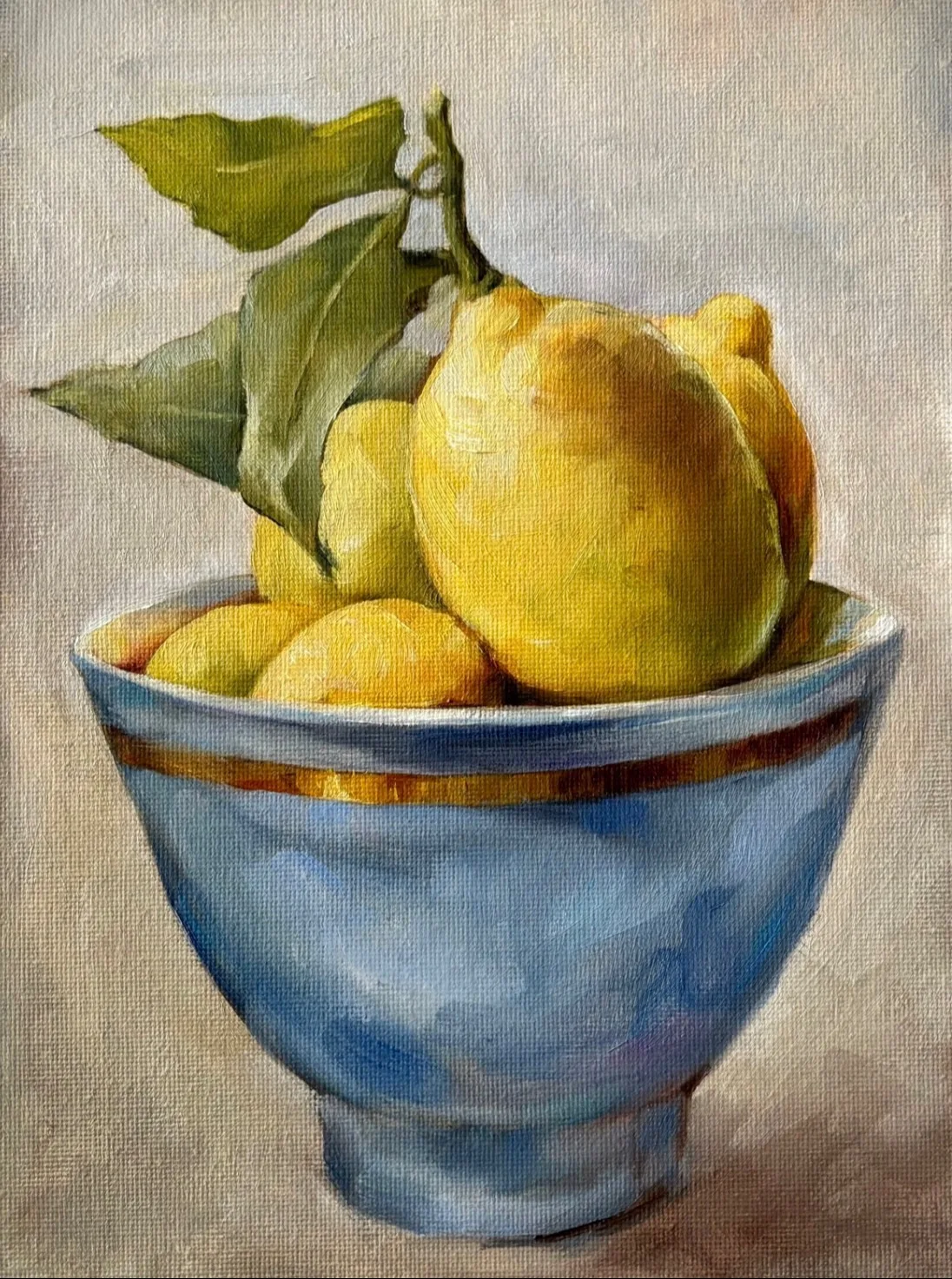 «Лимоны в синей пиале»