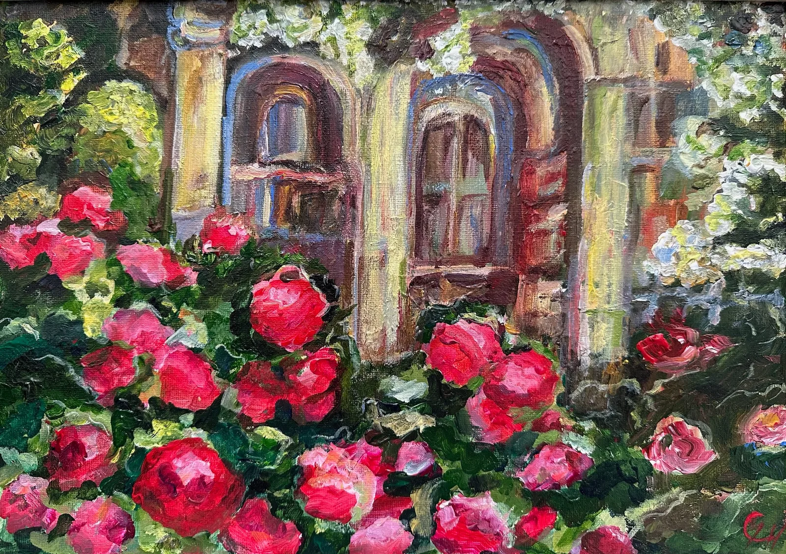 Картина «В моем саду» — Светлана Зиброва, Пейзаж, Картина «В моем саду» 

Холст на подрамнике, акрил, 25*30 см, 2024
Оформлена…