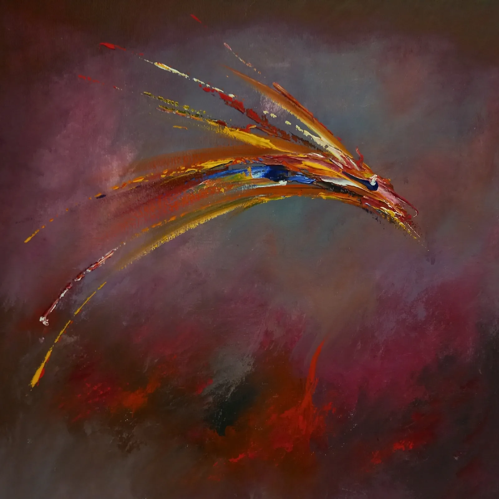 Картина «"Полёт варёной креветки"» — Сергей Могилевский, Абстракция, аукцион Artstore