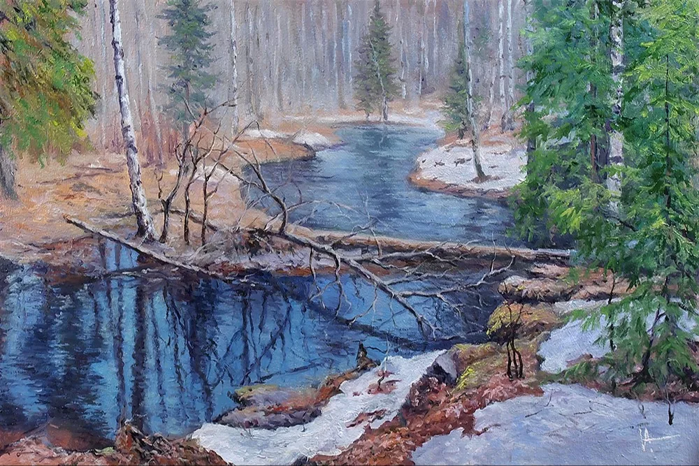 Картина «Этюд.» — Александр Воля, Пейзаж
