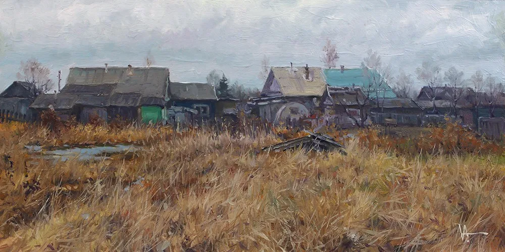Картина «Этюд.» — Александр Воля, Пейзаж
