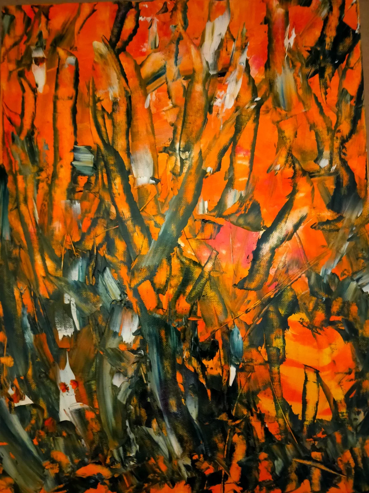 Картина «Утро» — Михаил Пименов (Шомодо), Абстракция, Летнее утро, теплое и солнечное, чувствуется в картине благодаря использованию …