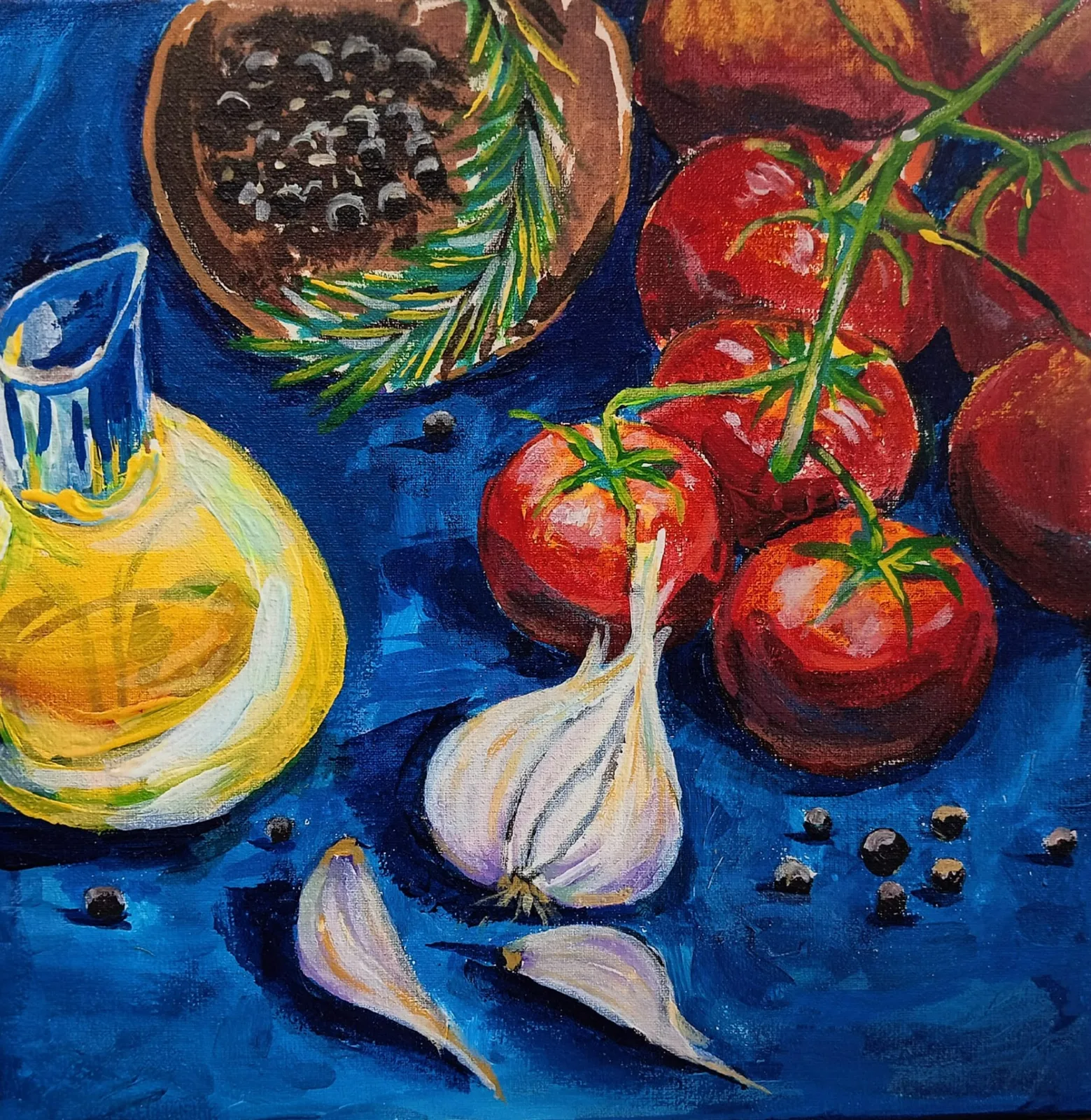 Картина «Пряная паста» — Маргарита Соколова, Натюрморт, Эта картина "Пряная паста" имеет для меня особое значение, поскольку я хотела з…