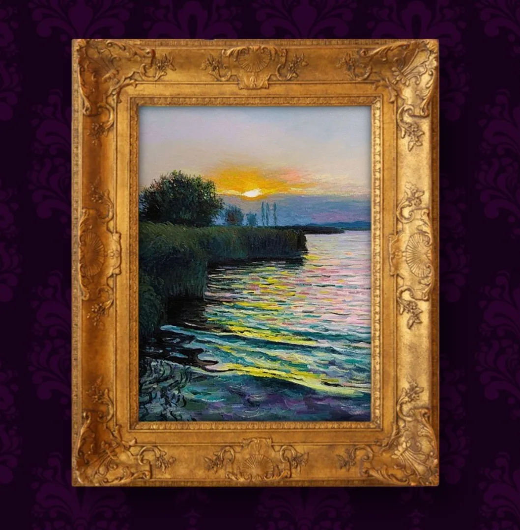 Картина «Закат» — Артур Григорян, Пейзаж, Масло, холст
