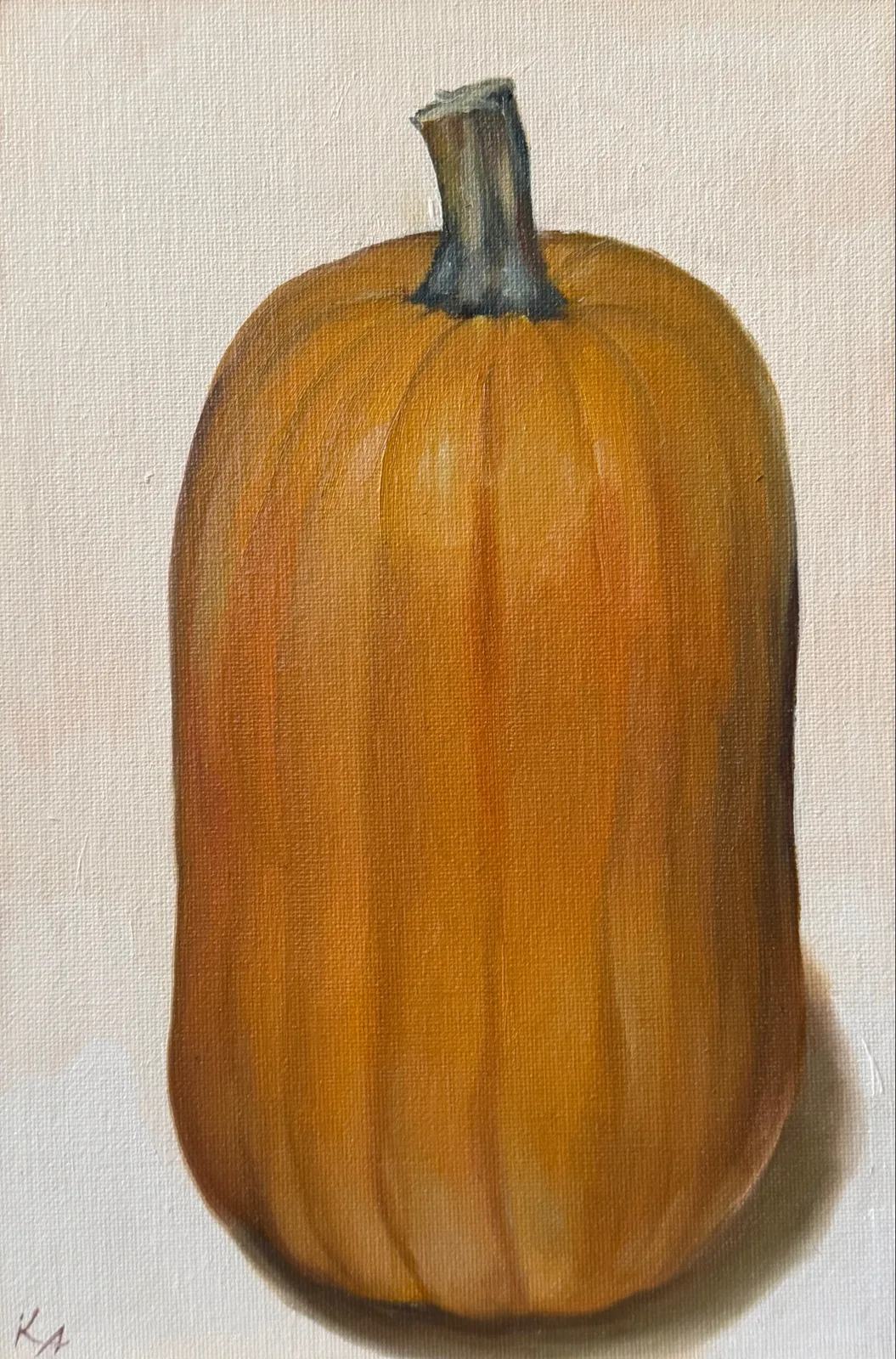 Картина «Дачная тыква» — Александра Кузнецова, Натюрморт, аукцион Artstore