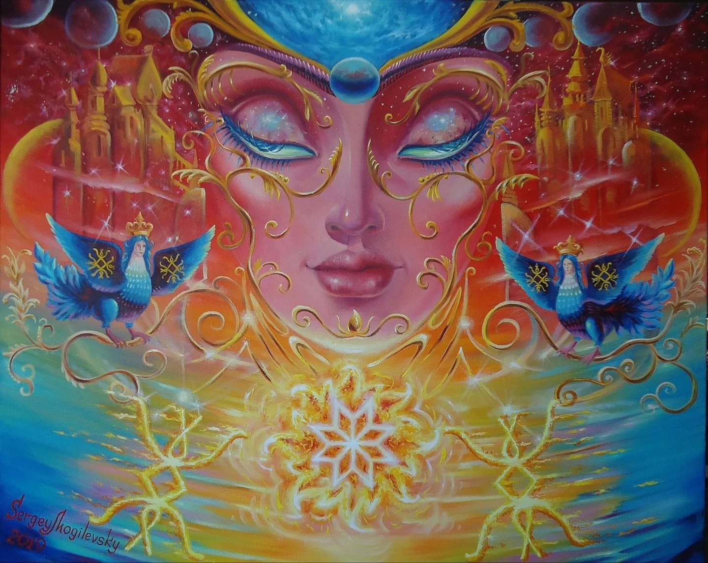 Картина ««ЗВЕЗДА-АЛАТЫРЬ»» — Сергей Могилевский, Другое, аукцион Artstore