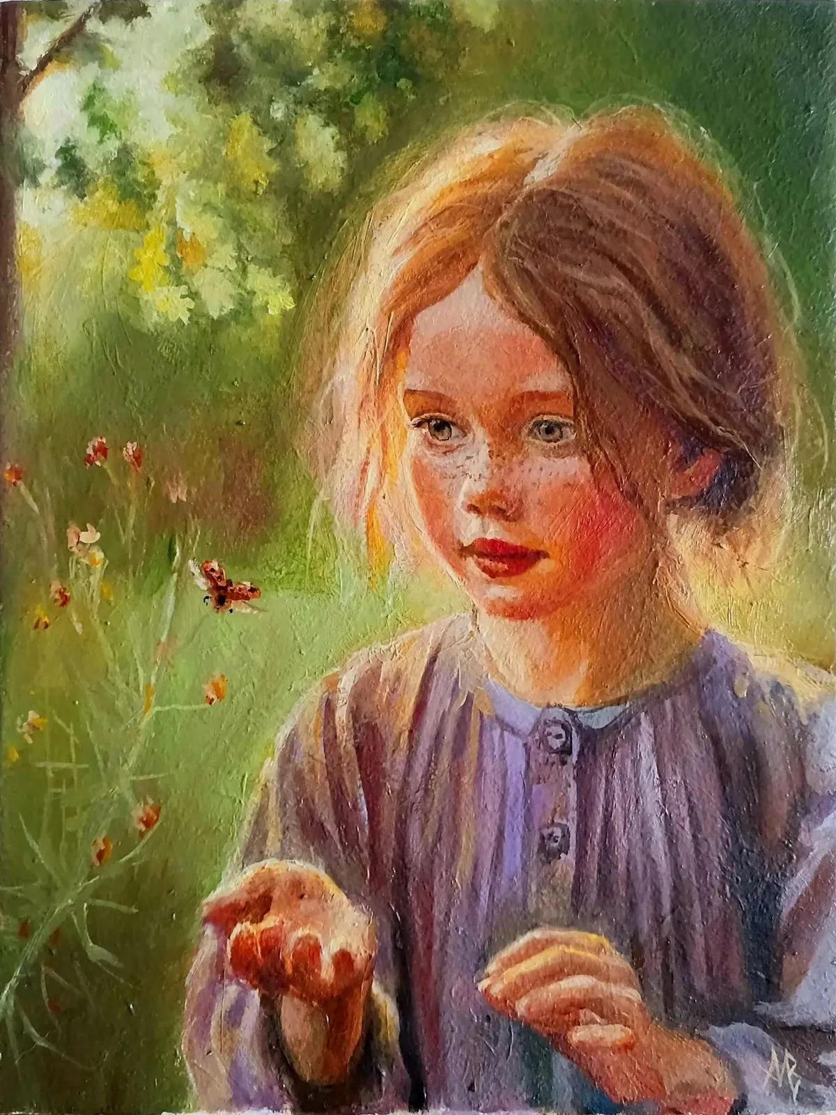 Картина «Волшебный миг» — Артур Михалев, Портрет, аукцион Artstore