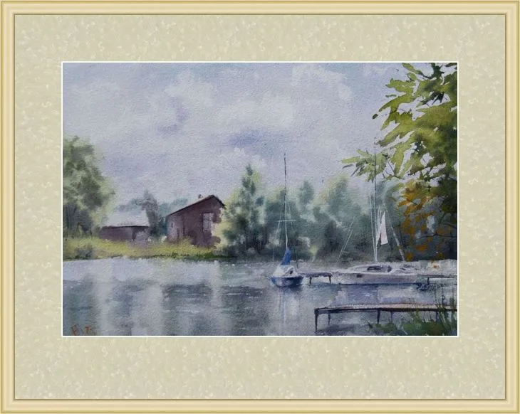 Лодочная станция на Саутышке