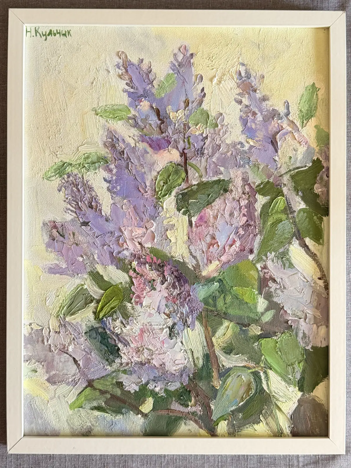 Свежая сирень