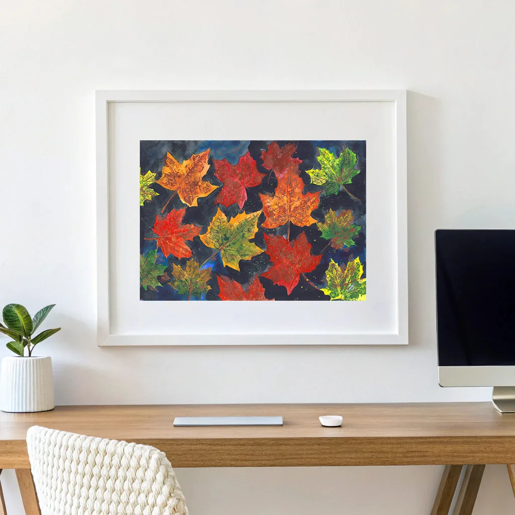 Листья на воде