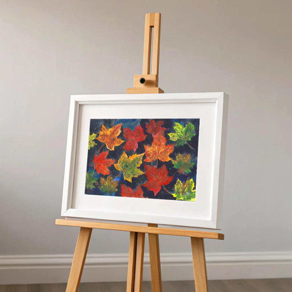 Листья на воде