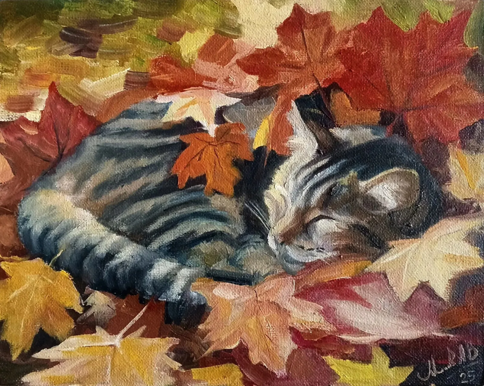 Осенний кот-4