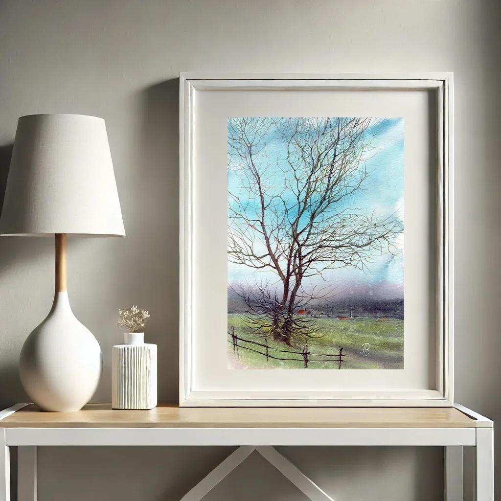 Тихое утро в деревне