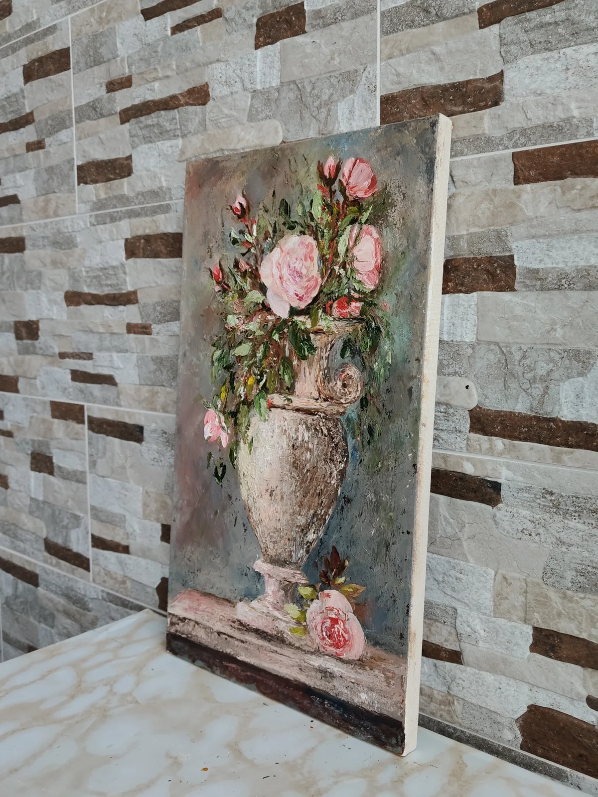 Натюрморт с розами