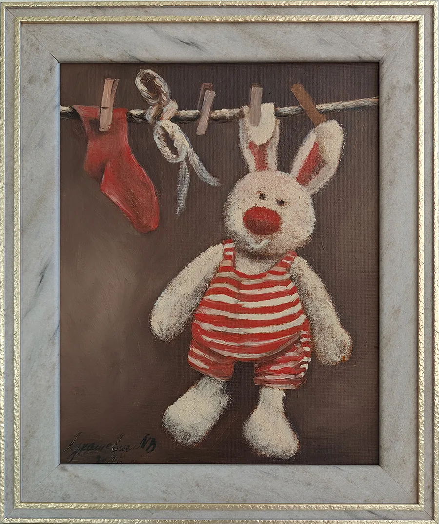 Зайка в тельняшке