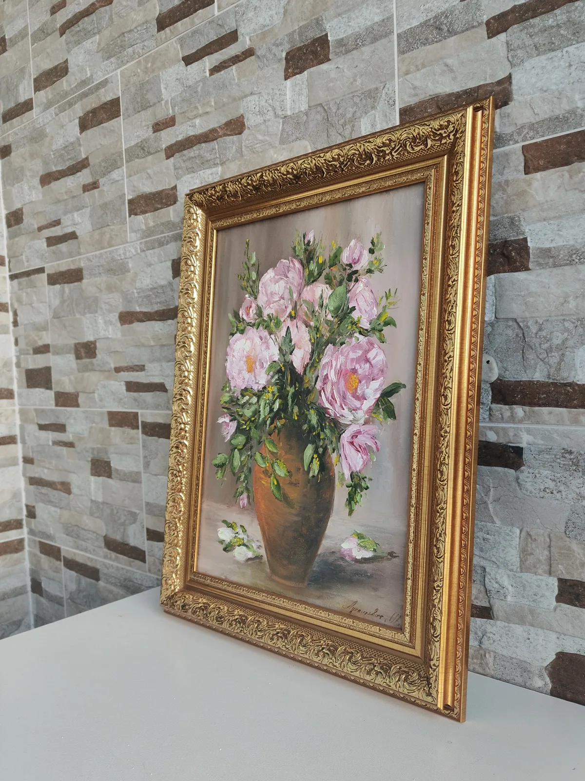 Натюрморт с пионами