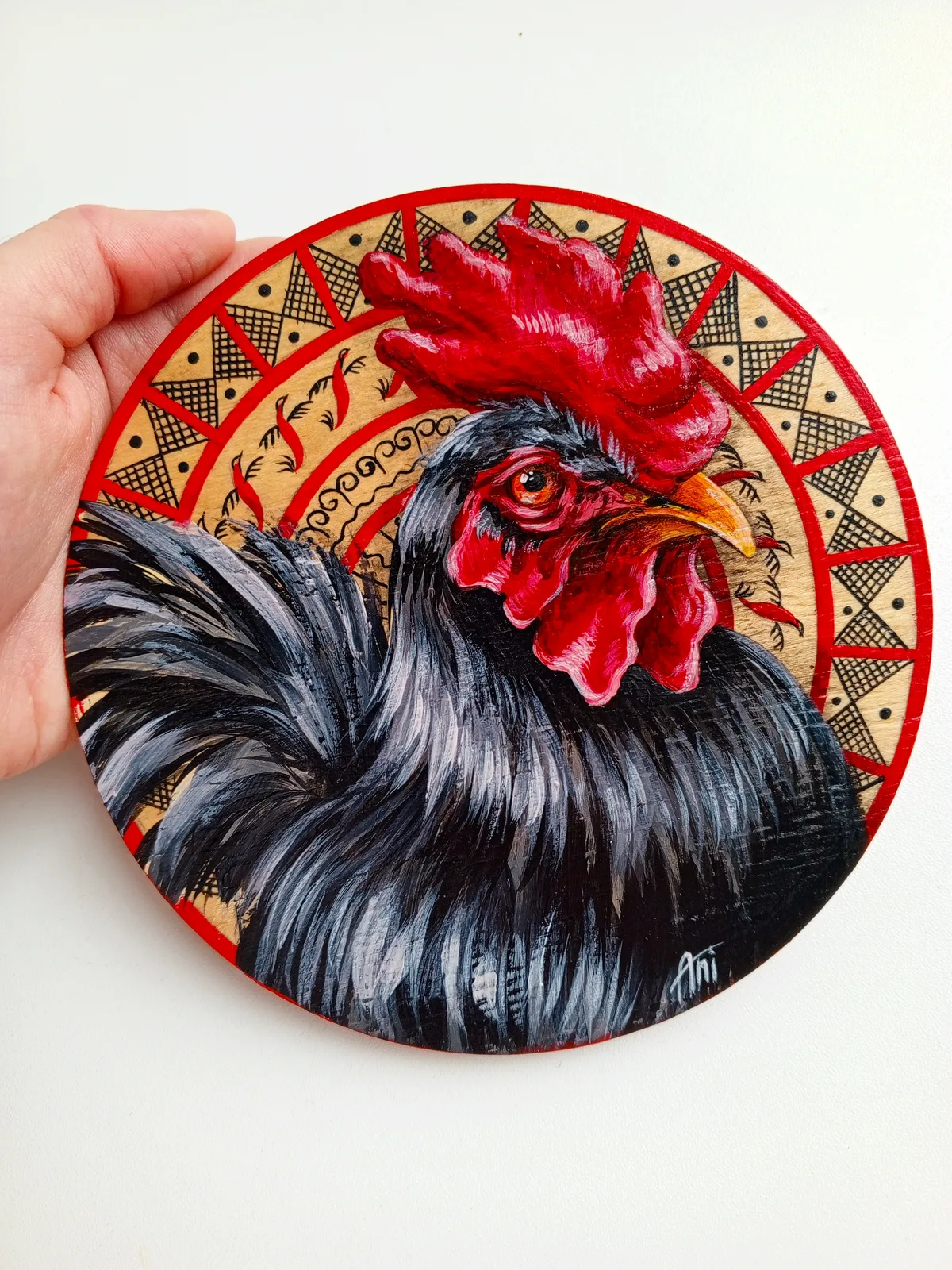 Курочка черная