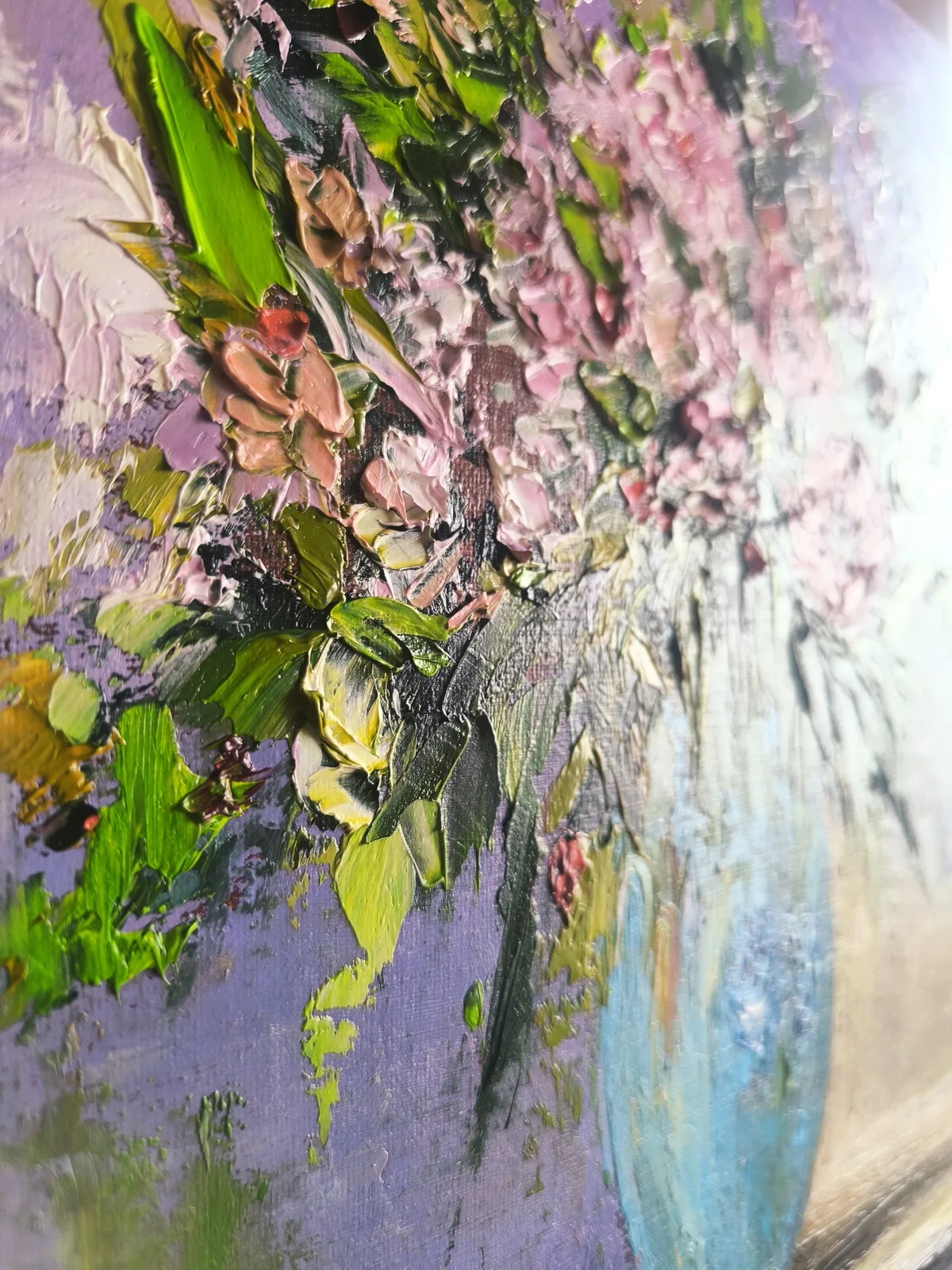 Букет на столе