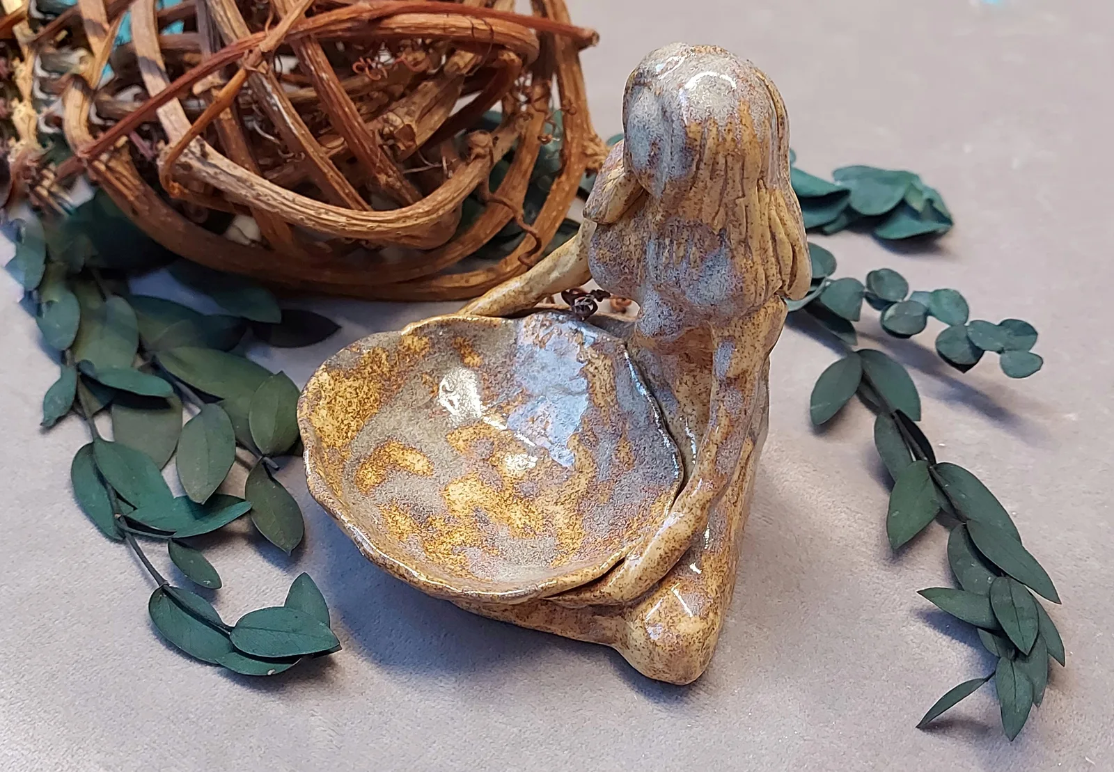 Подсвечник керамический Проматерь