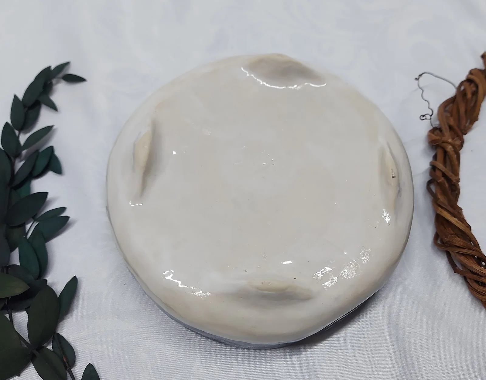 Керамическая ваза - роузболл, кензан