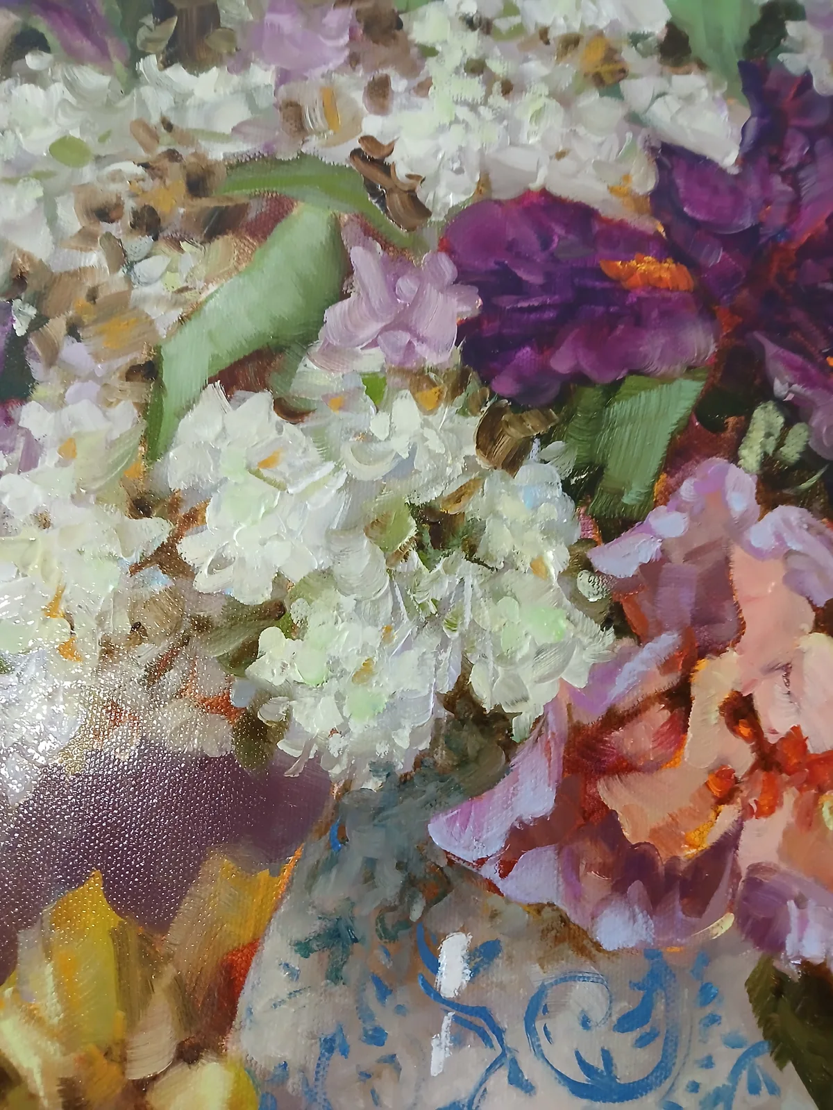 "Сирень и ирисы"