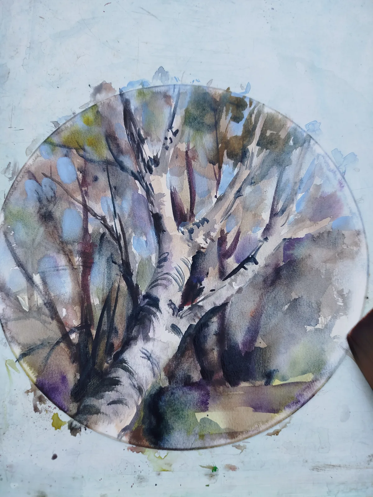 Весенние березы