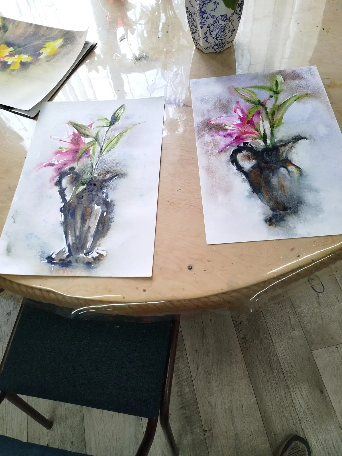 Лилия в бронзовом кувшине №2