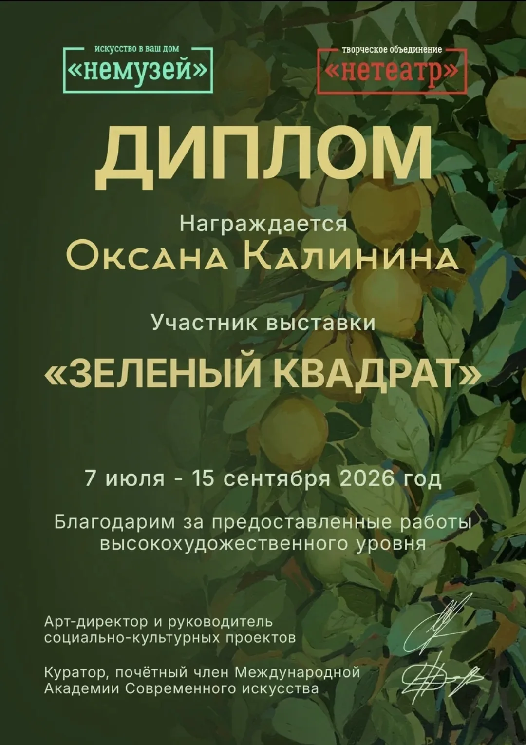 Смотрящая вдаль 40* 50