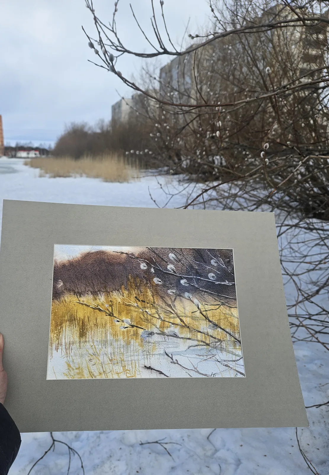 Весенний этюд