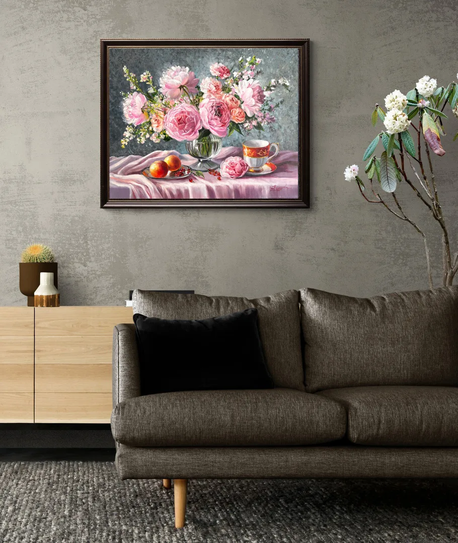 "Розовый натюрморт"