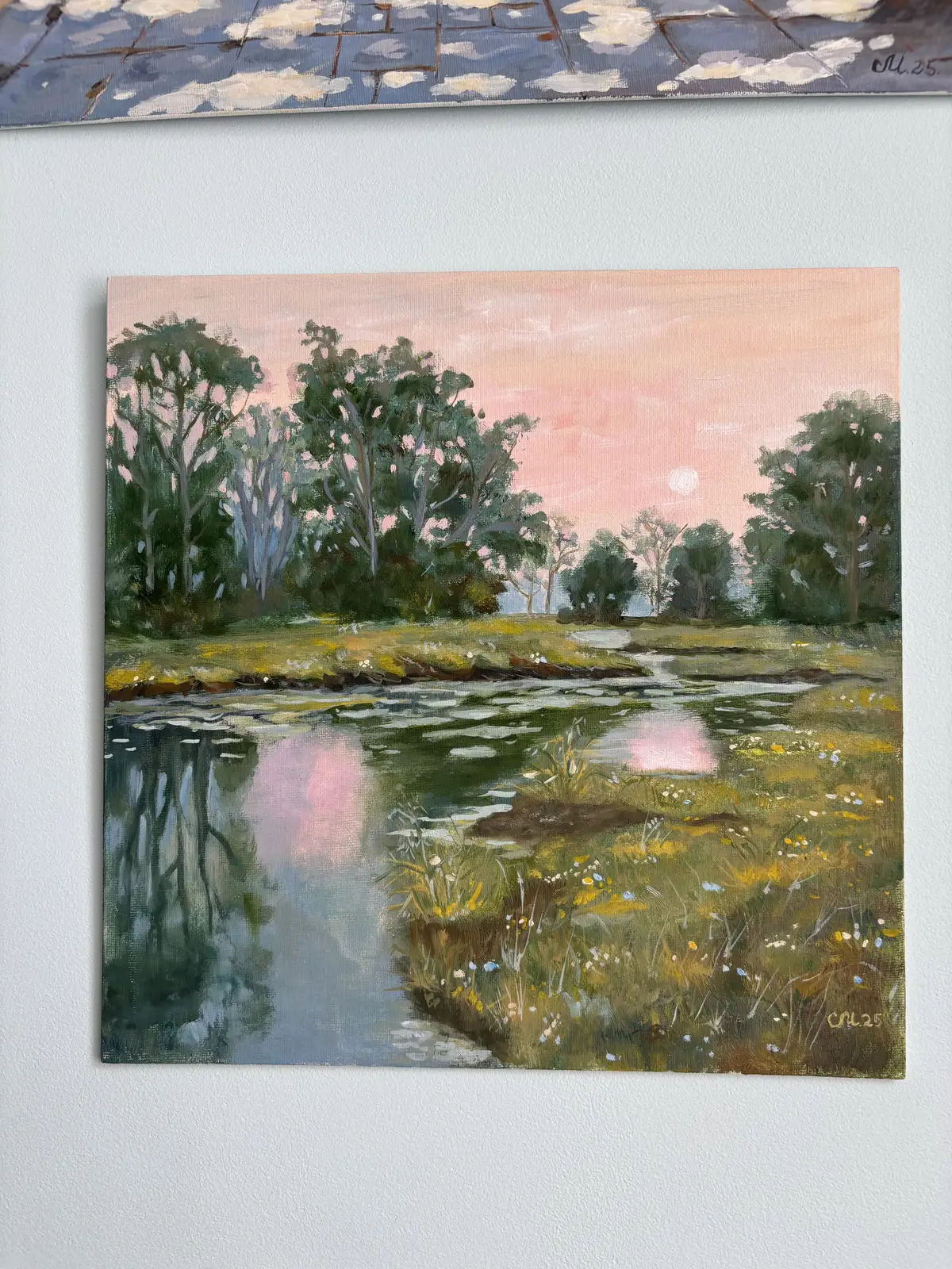 Розовый закат